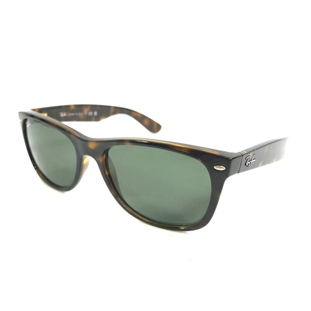 Ray-Ban Sunglasses RB2132 NEW WAYFARER 902 Tortoise Frames w/ G-15 Lenses 58 mm
